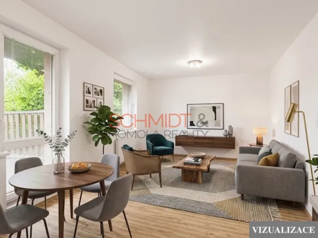 Pronájem bytu 1+kk, Hustopeče, Gen. Peřiny, 36 m2