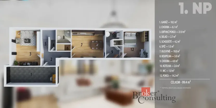 Prodej rodinného domu, Hrubá Vrbka, 150 m2