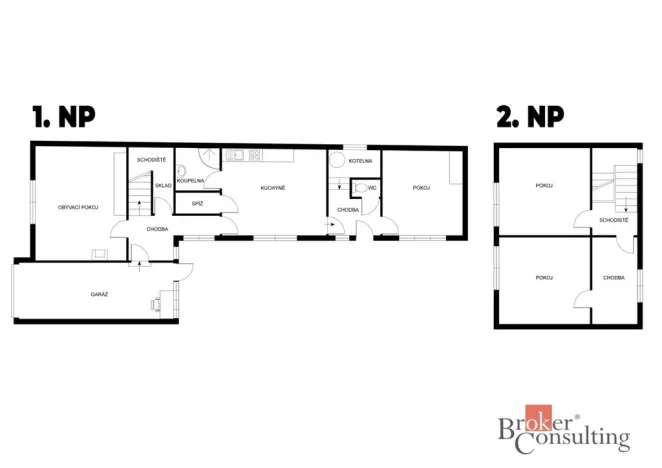 Prodej rodinného domu, Hrubá Vrbka, 150 m2