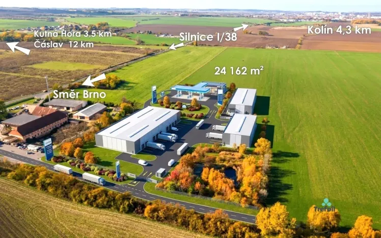 Prodej komerčního pozemku, Libenice, 24162 m2