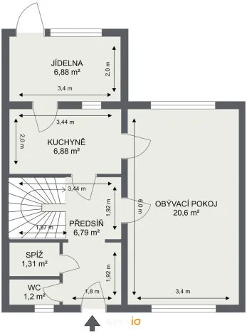Prodej rodinného domu, Brno, Vránova, 120 m2