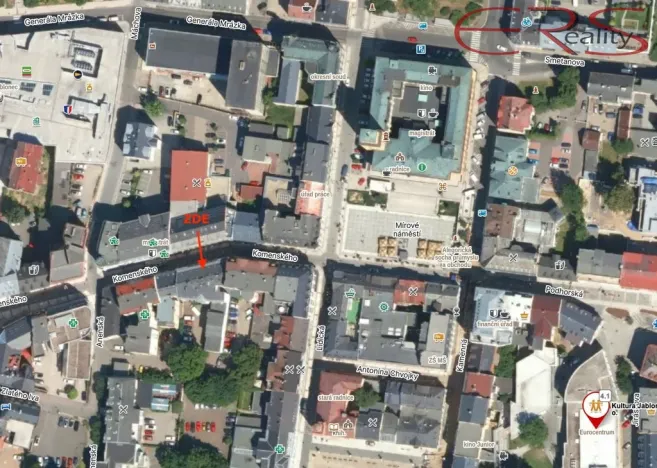 Pronájem kanceláře, Jablonec nad Nisou, Komenského, 87 m2