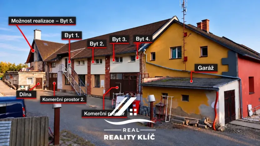 Prodej vícegeneračního domu, Opava, Přemyslovců, 780 m2