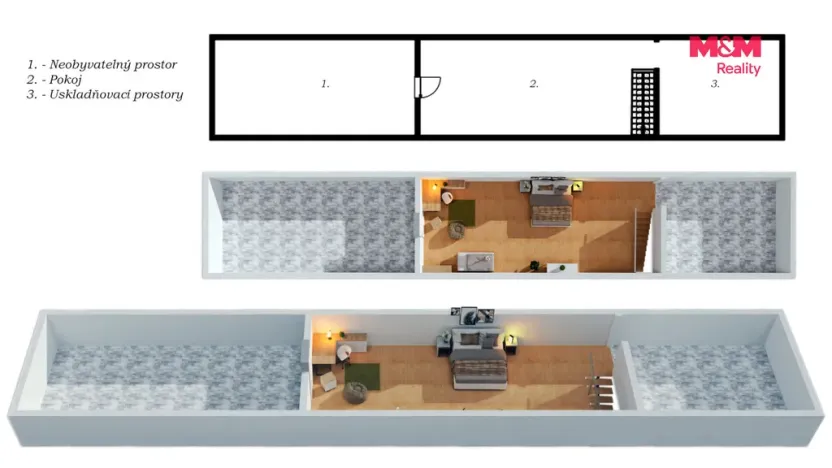 Prodej rodinného domu, Lužná, Masarykovo nám., 165 m2