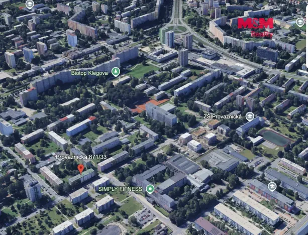 Pronájem bytu 2+1, Ostrava - Hrabůvka, Provaznická, 56 m2