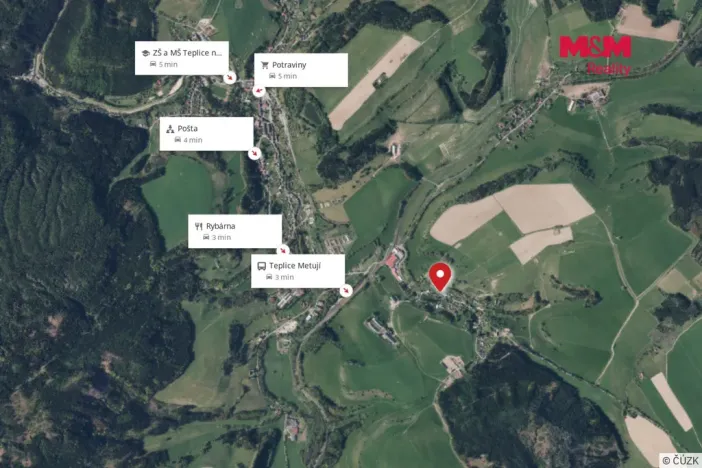 Prodej rodinného domu, Teplice nad Metují - Lachov, 252 m2