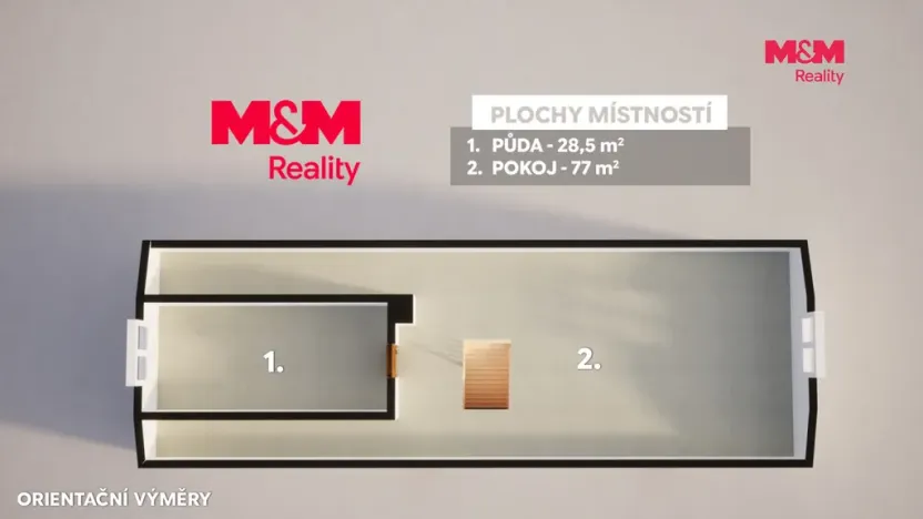 Prodej rodinného domu, Vyskeř, 52 m2