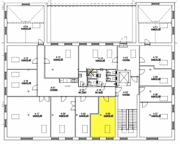 Pronájem kanceláře, Praha - Smíchov, Nádražní, 26 m2