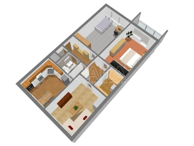 Pronájem bytu 3+1, Nový Jičín, Dlouhá, 75 m2