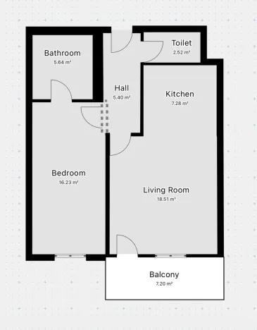 Pronájem bytu 2+kk, Praha - Vysočany, Sousedíkova, 59 m2