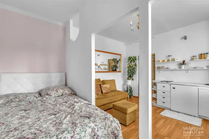 Pronájem bytu 1+kk, Hradec Králové, Dvorská, 28 m2
