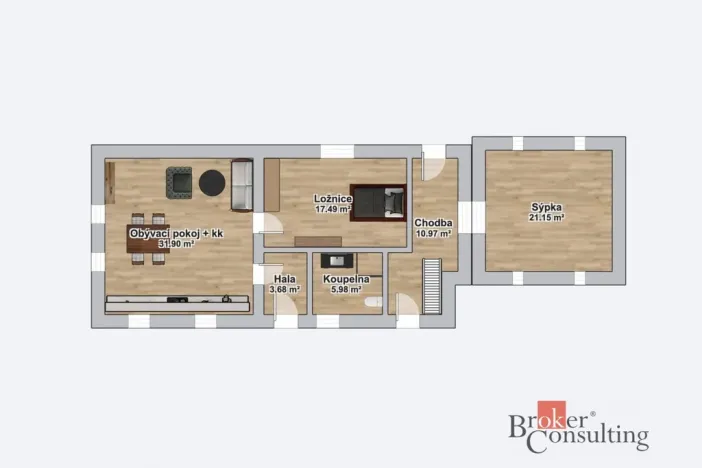 Prodej rodinného domu, Dražovice, 70 m2