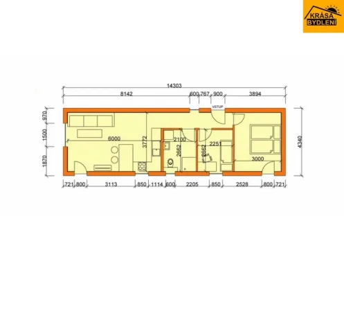 Prodej bytu 3+kk, Velká Kraš, 62 m2