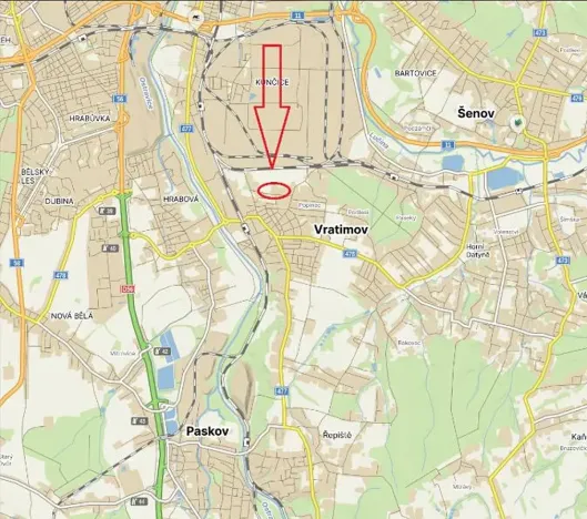 Prodej lesa, Vratimov, 2004 m2