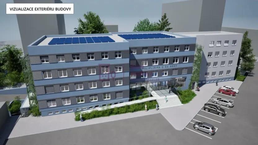 Pronájem ordinace, Jindřichův Hradec - Jindřichův Hradec II, sídliště U Nádraží, 696 m2