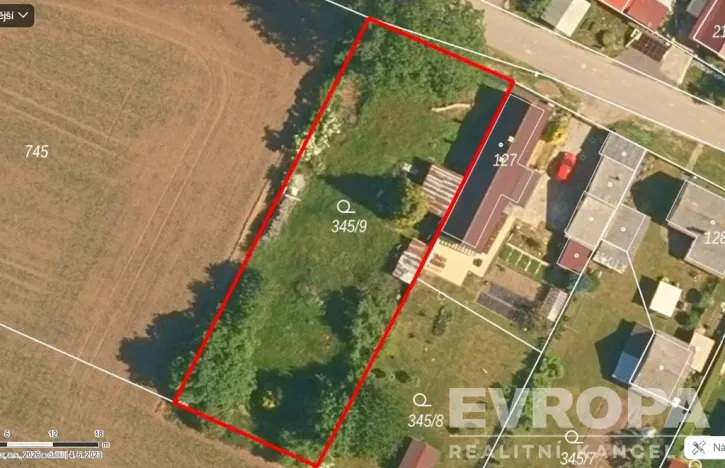 Prodej pozemku pro bydlení, Krnsko, 1168 m2