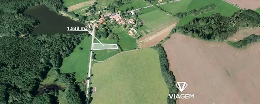 Prodej pozemku pro bydlení, Borotín, 1838 m2