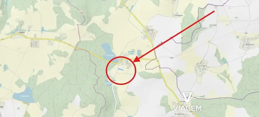 Prodej pozemku pro bydlení, Borotín, 1838 m2