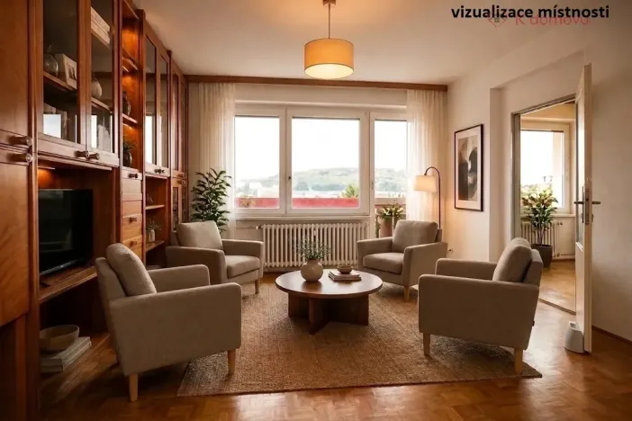 Prodej bytu 4+1, Zlín, Slunečná, 90 m2