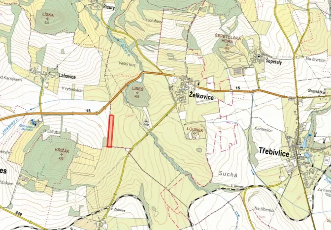 Prodej sadu/vinice, Želkovice, 20864 m2