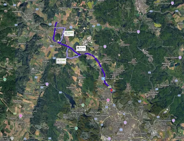 Prodej pozemku pro bydlení, Drásov, Všechovická, 1101 m2