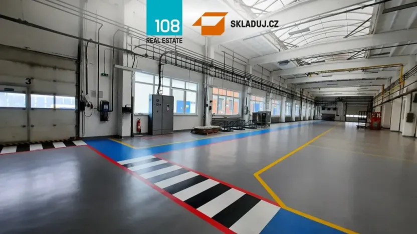 Pronájem skladu, Modřice, Brněnská, 4646 m2