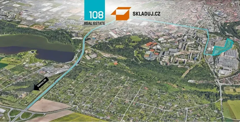 Prodej skladu, Plzeň, Edvarda Beneše, 8434 m2
