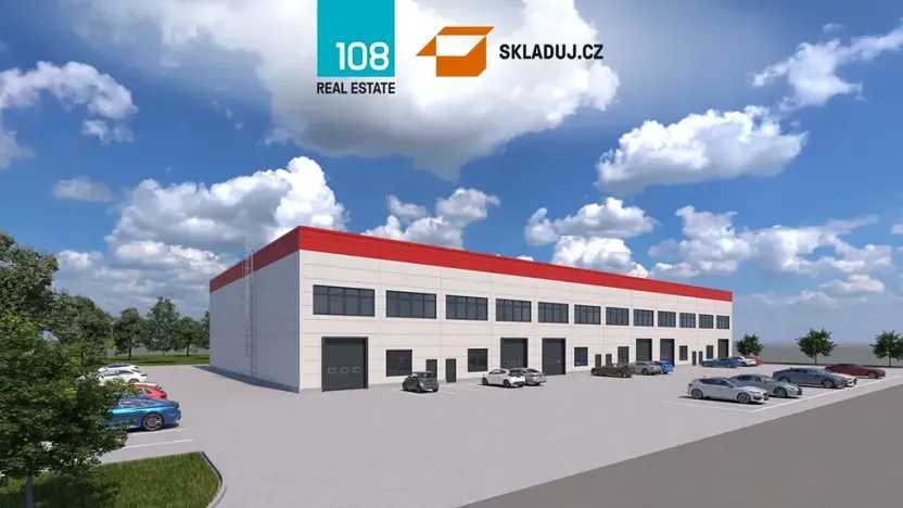 Pronájem skladu, Újezdeček, Hudcovská, 2500 m2