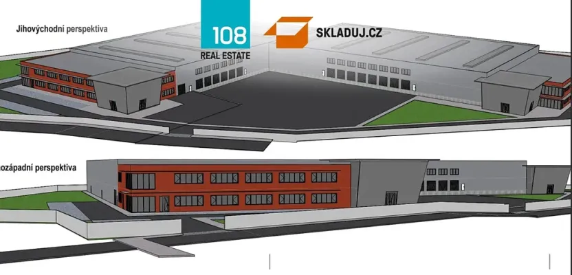 Pronájem skladu, Zápy, 10000 m2