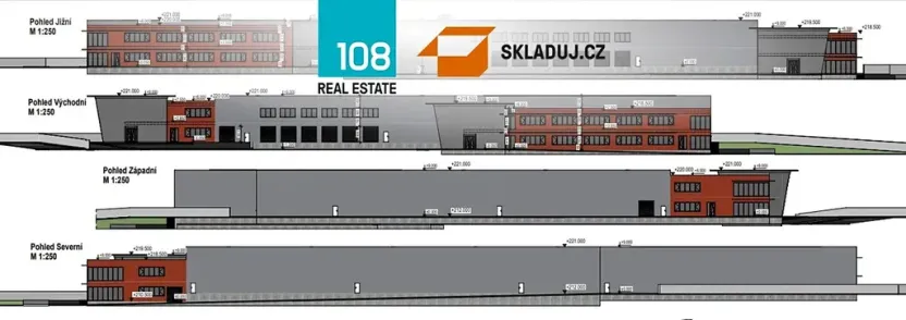 Pronájem skladu, Zápy, 5000 m2