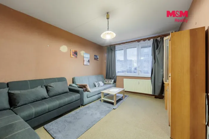 Pronájem bytu 1+1, Kraslice, B. Smetany, 36 m2