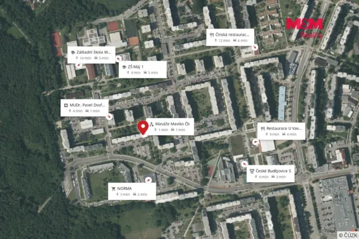Prodej bytu 3+1, České Budějovice - České Budějovice 2, M. Chlajna, 67 m2