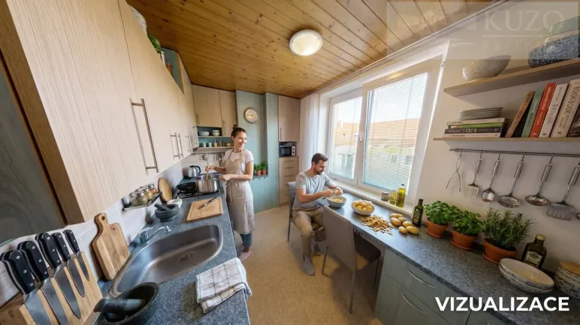 Pronájem bytu 2+1, Příbram, Březohorská, 51 m2