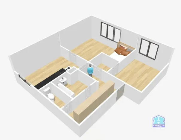 Prodej bytu 2+1, Stříbro, Západní Předměstí, 58 m2