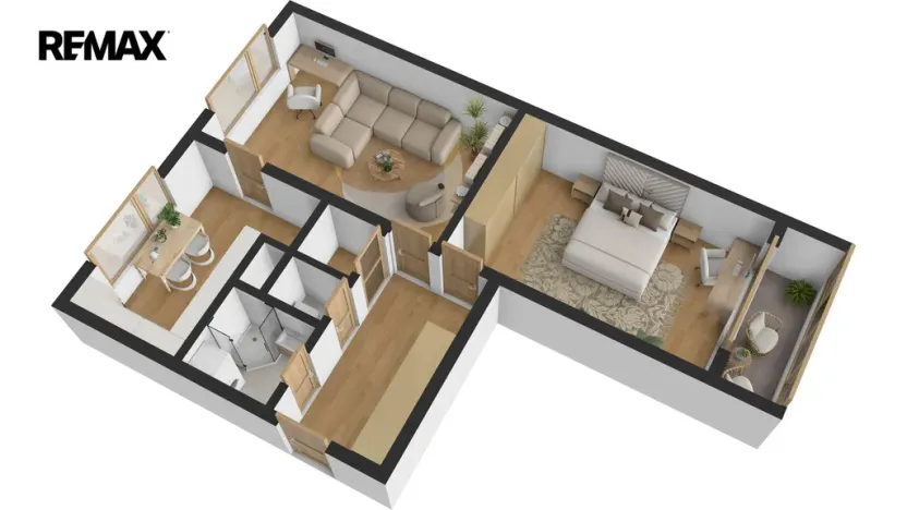 Prodej bytu 2+1, Hradec Králové - Moravské Předměstí, Sekaninova, 61 m2