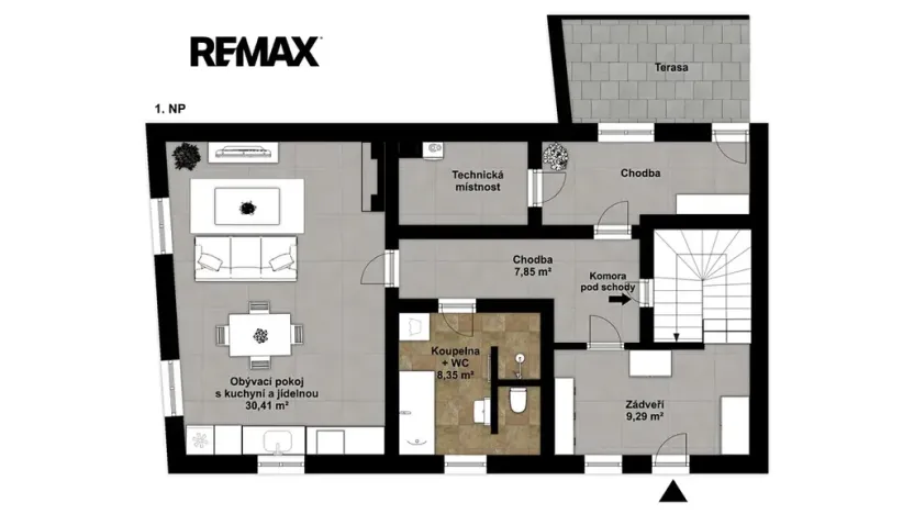 Pronájem rodinného domu, Horní Lukavice, 173 m2