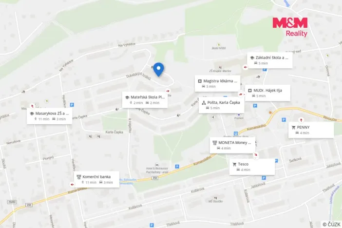 Prodej bytu 3+1, Krupka - Maršov, Dukelských hrdinů, 68 m2