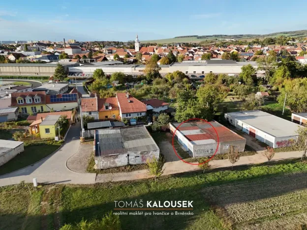 Prodej garáže, Ivančice, 18 m2