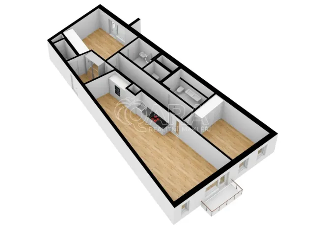 Pronájem bytu 3+kk, Praha - Michle, Baarova, 117 m2