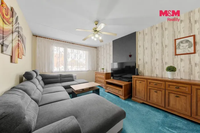 Prodej bytu 3+1, Bílina - Teplické Předměstí, Sídliště Za Chlumem, 65 m2