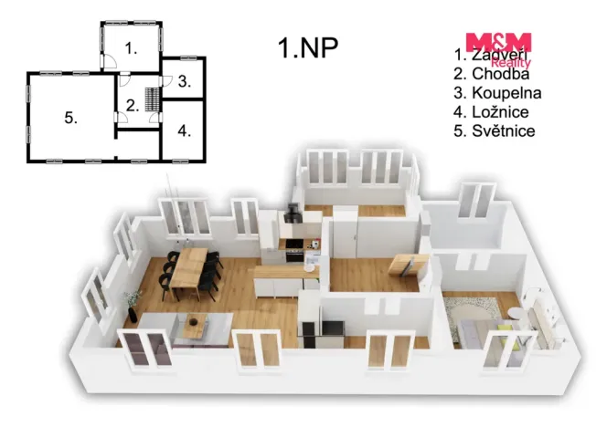 Prodej rodinného domu, Dobruška - Spáleniště, 134 m2