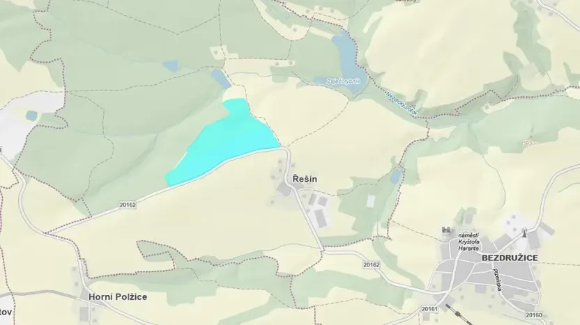 Dražba pozemku, Bezdružice, 225137 m2