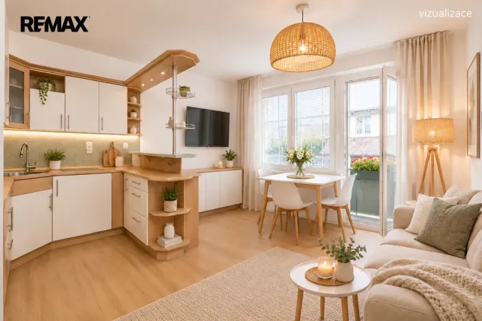 Prodej bytu 2+1, Praha - Horní Počernice, Dandova, 58 m2