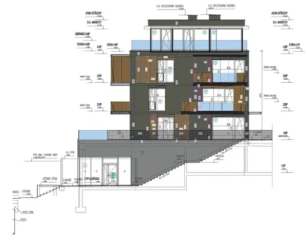 Pronájem ordinace, Praha - Libeň, Smrčkova, 101 m2