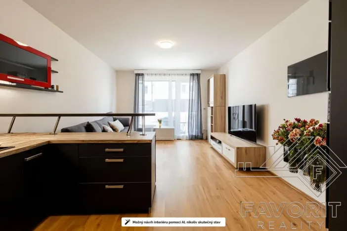 Pronájem bytu 2+kk, Praha - Letňany, Chlebovická, 57 m2