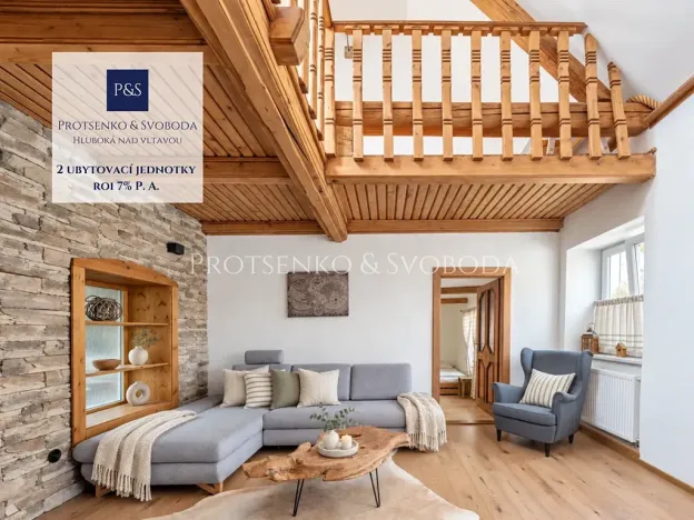 Prodej ubytování, Hluboká nad Vltavou, 174 m2