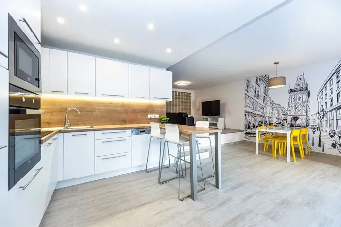Prodej bytu 1+kk, Praha - Karlín, U Mlýnského kanálu, 80 m2