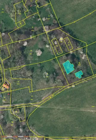 Prodej zahrady, Kunratice u Cvikova, 2812 m2