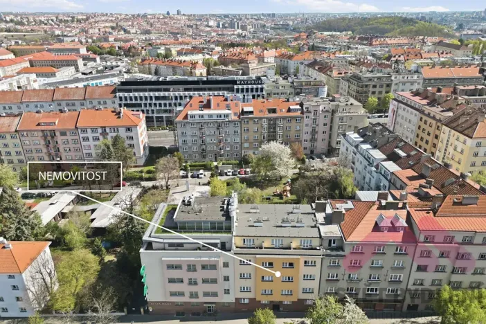 Pronájem bytu 2+kk, Praha - Nusle, Na Pankráci, 55 m2