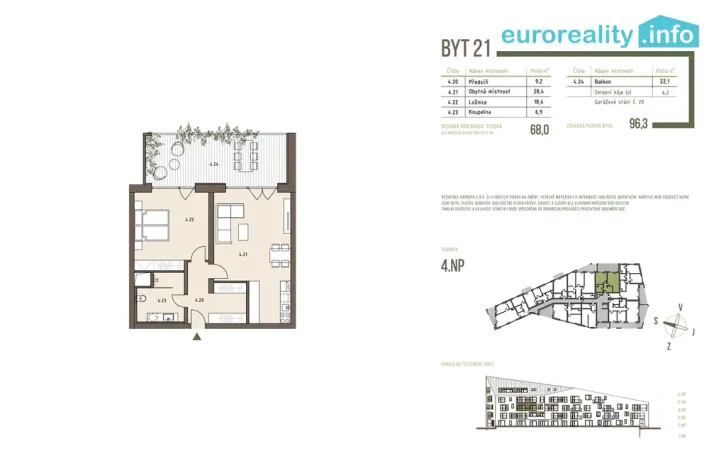 Prodej bytu 2+kk, Železná Ruda, 68 m2
